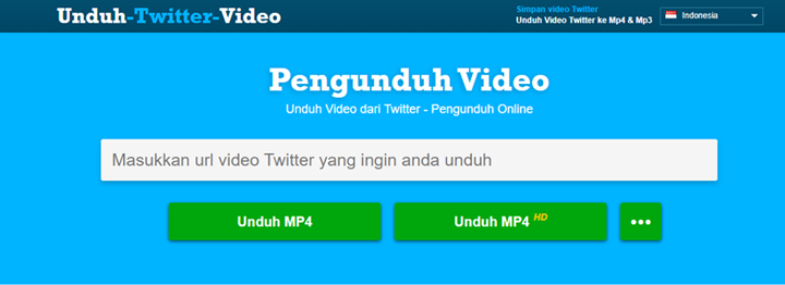 cara download video twitter tanpa aplikasi
