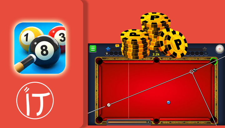 8 ball pool apk mod garis pantul panjang