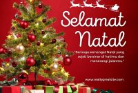Hashtag Natal populer