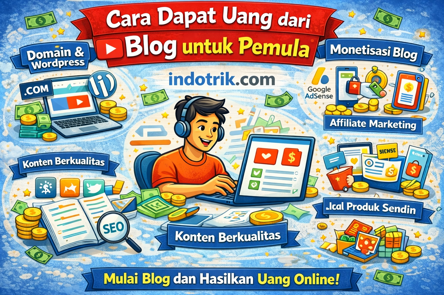 Dapat Uang dari Blog