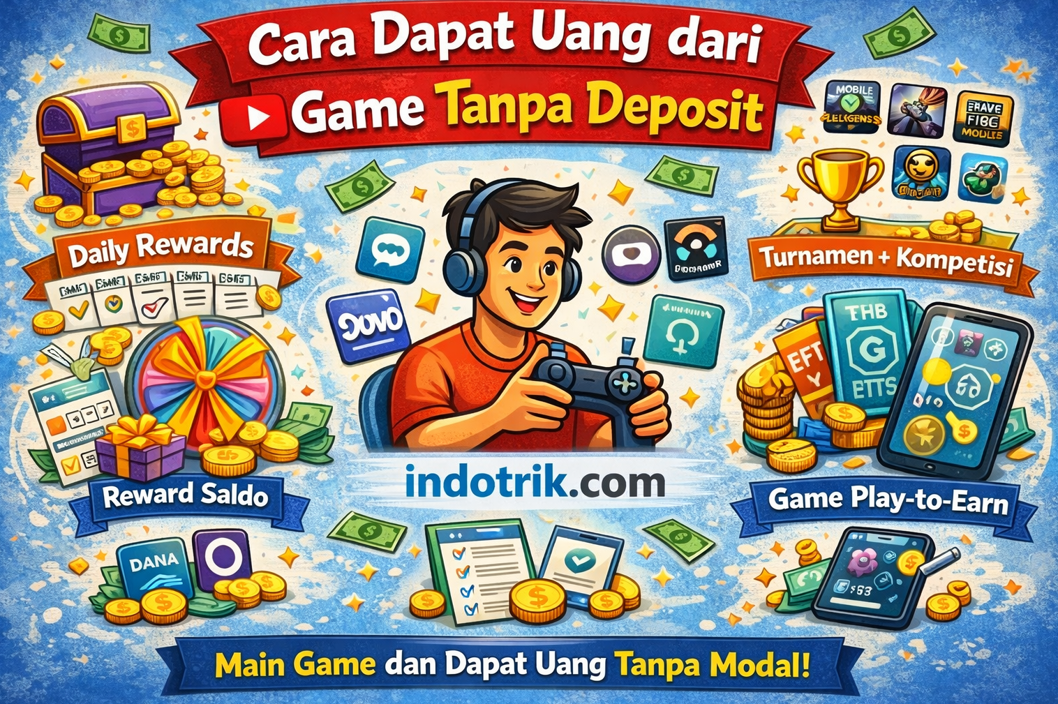 Dapat Uang dari Game