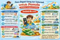 Dapat Uang dari Internet untuk Pemula