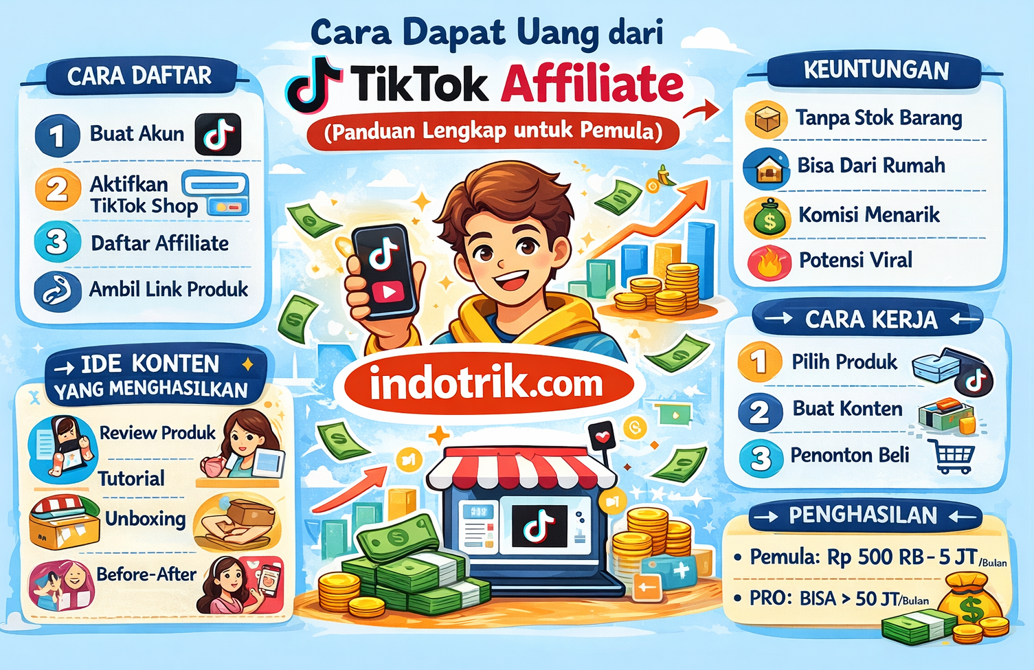 Uang dari TikTok Affiliate