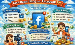 dapat uang dari Facebook pro