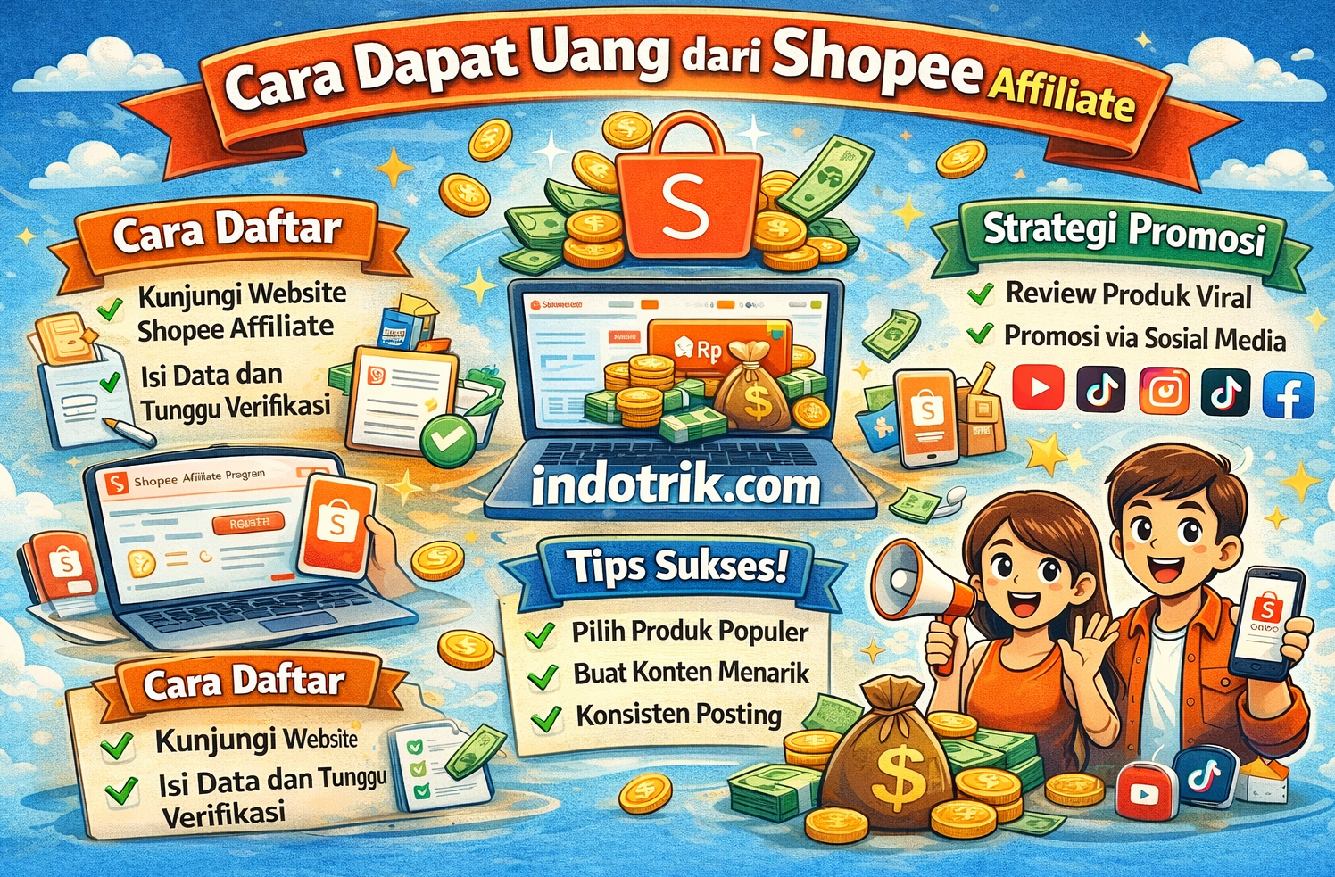 uang dari Shopee Affiliate